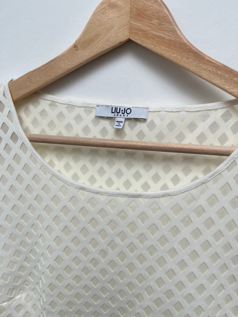 Liu Jo peplum top maat M