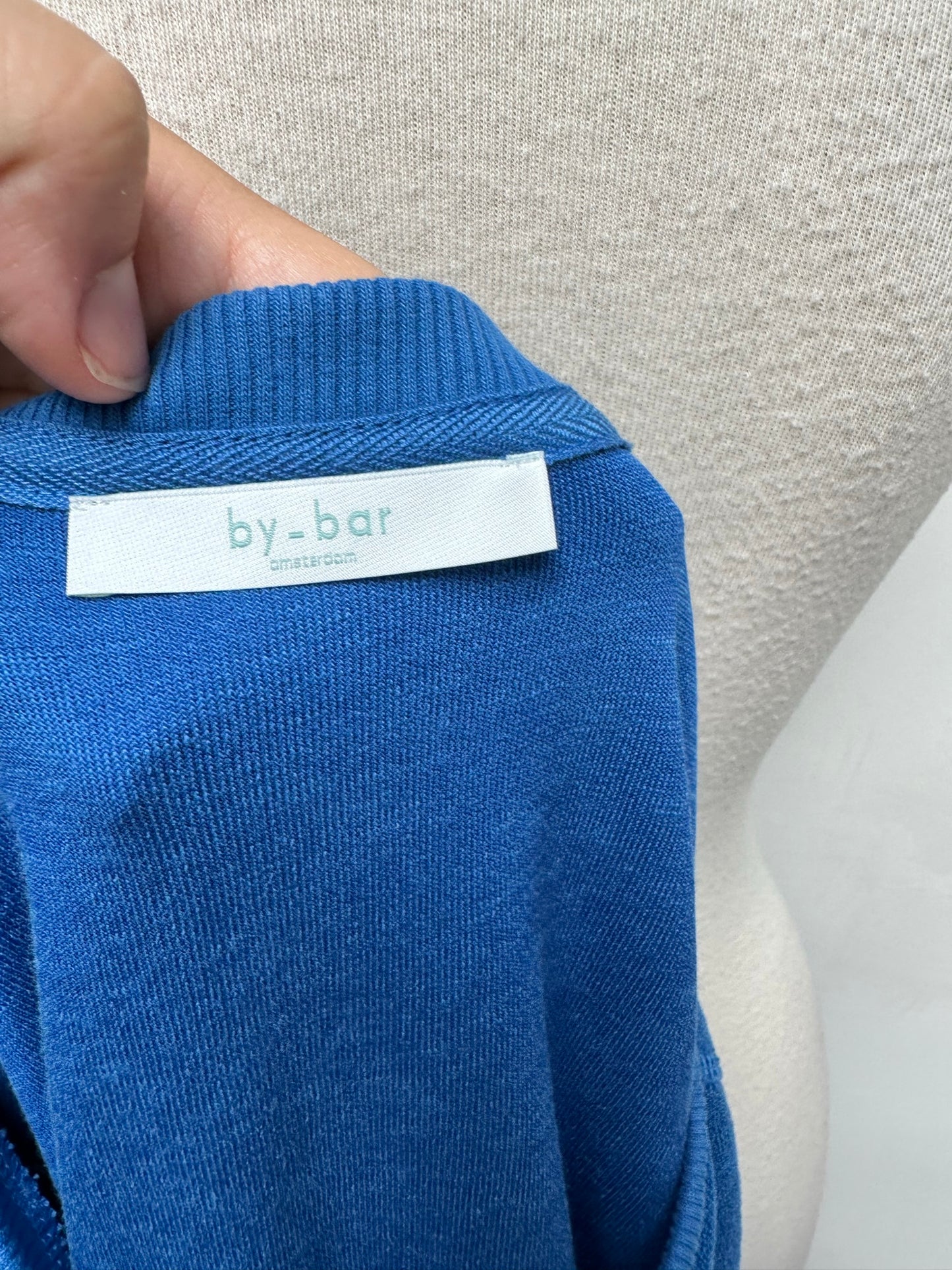 By-Bar blauwe trui maat M