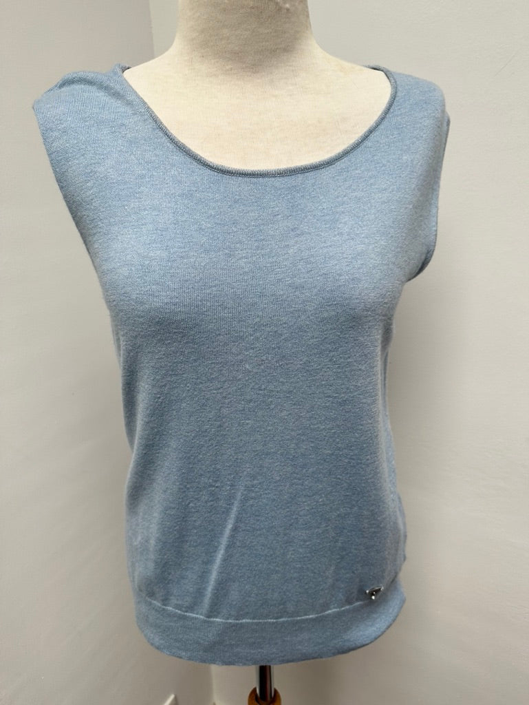 Gigue knitted top lichtblauw maat 40