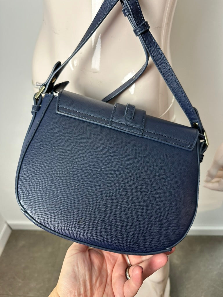Mario Valentino blauwe crossbody bag