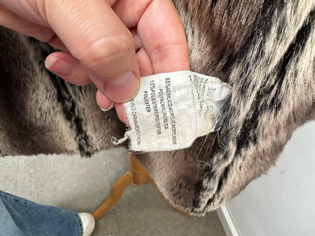 Trussardi Jeans warme jas bruin maat 42
