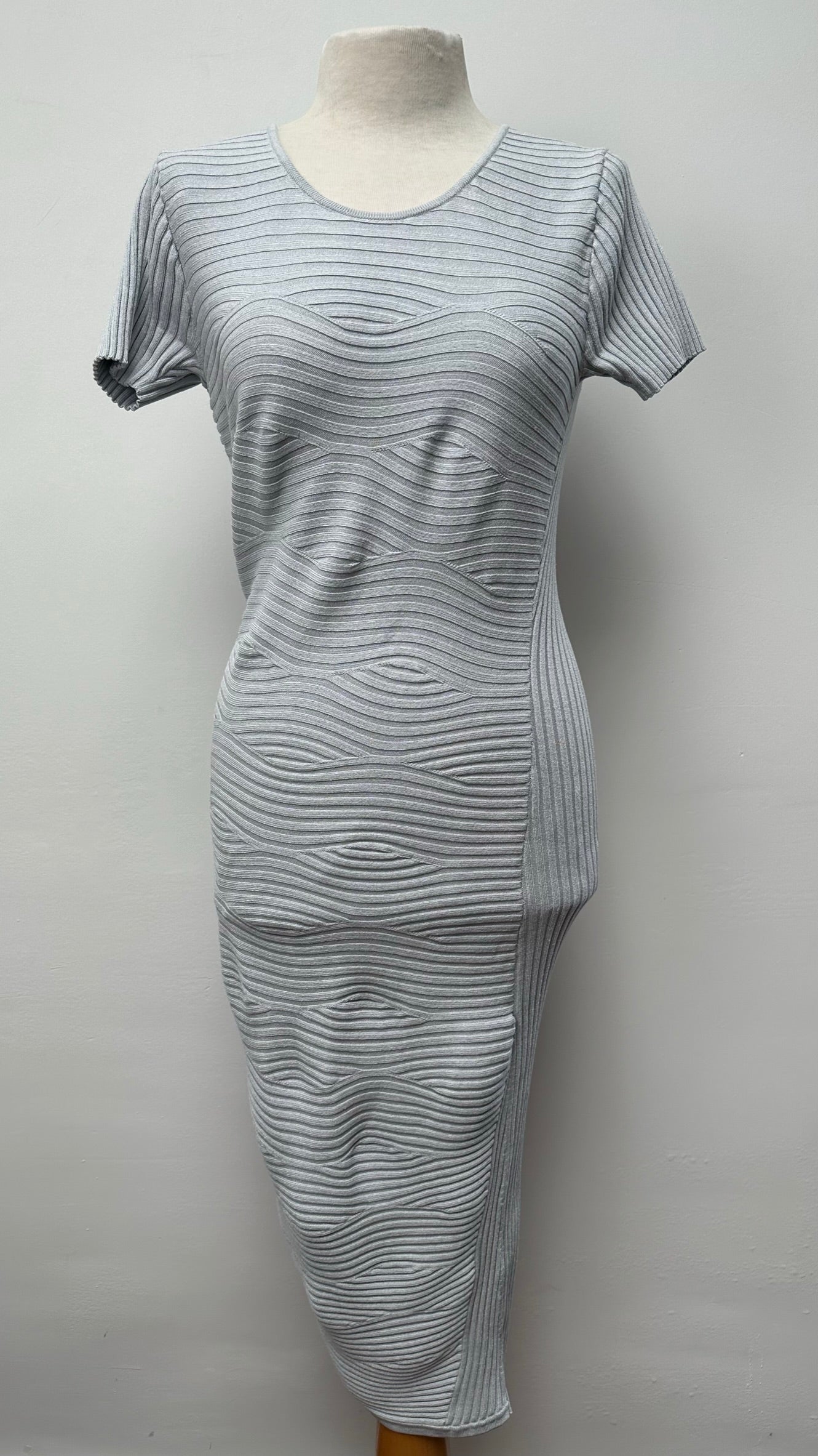 ST Studio lichtblauwe bodycon jurk maat L