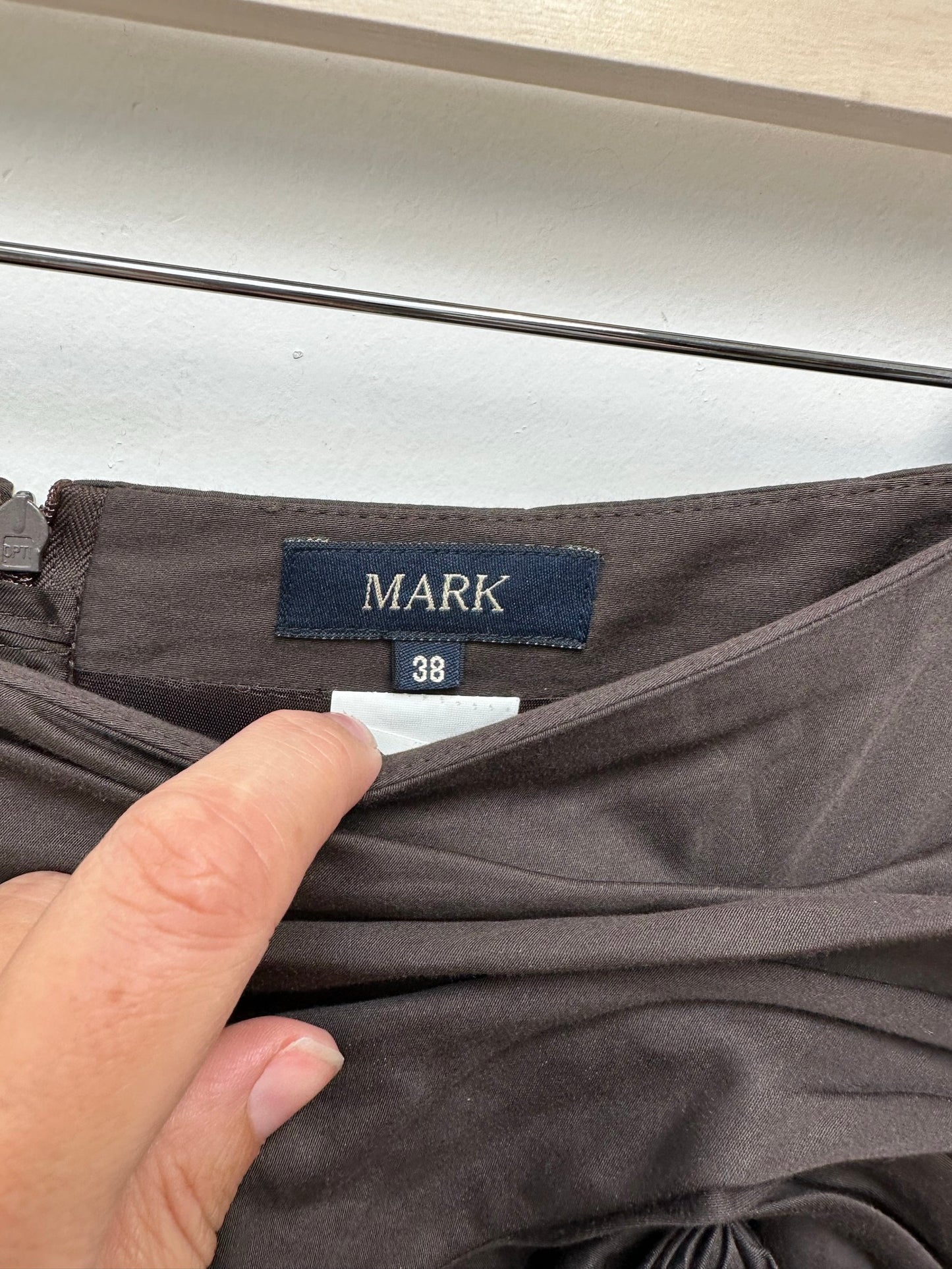 van der MARK bruine rok maat 38
