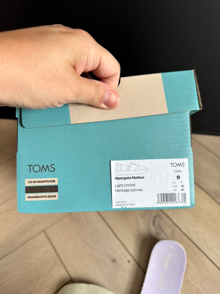 Toms Alpargata Mallow lila maat 40