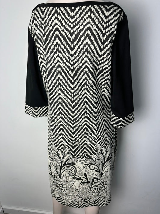 Atelier GS jurk zwart/wit maat 42