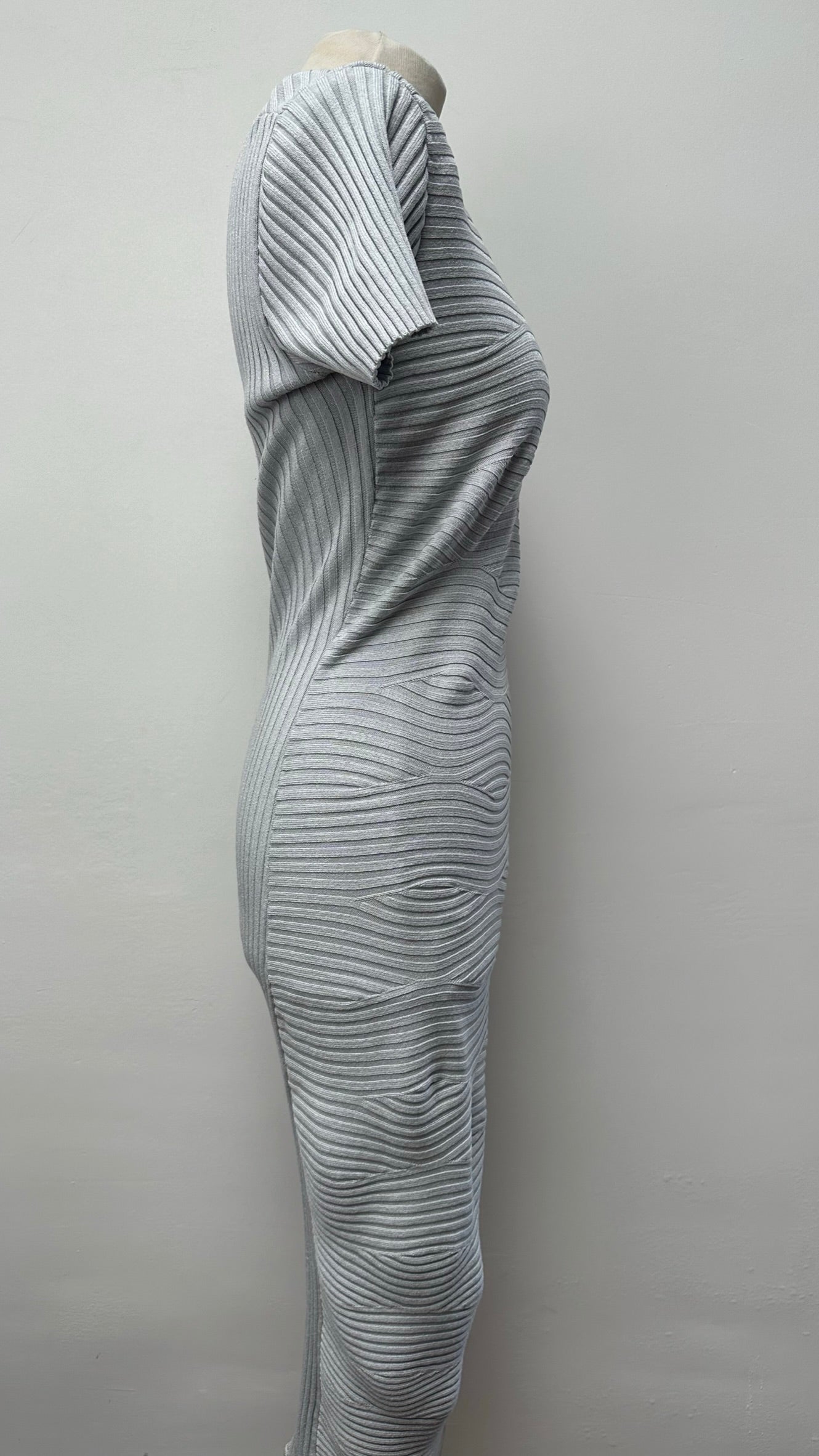 ST Studio lichtblauwe bodycon jurk maat L