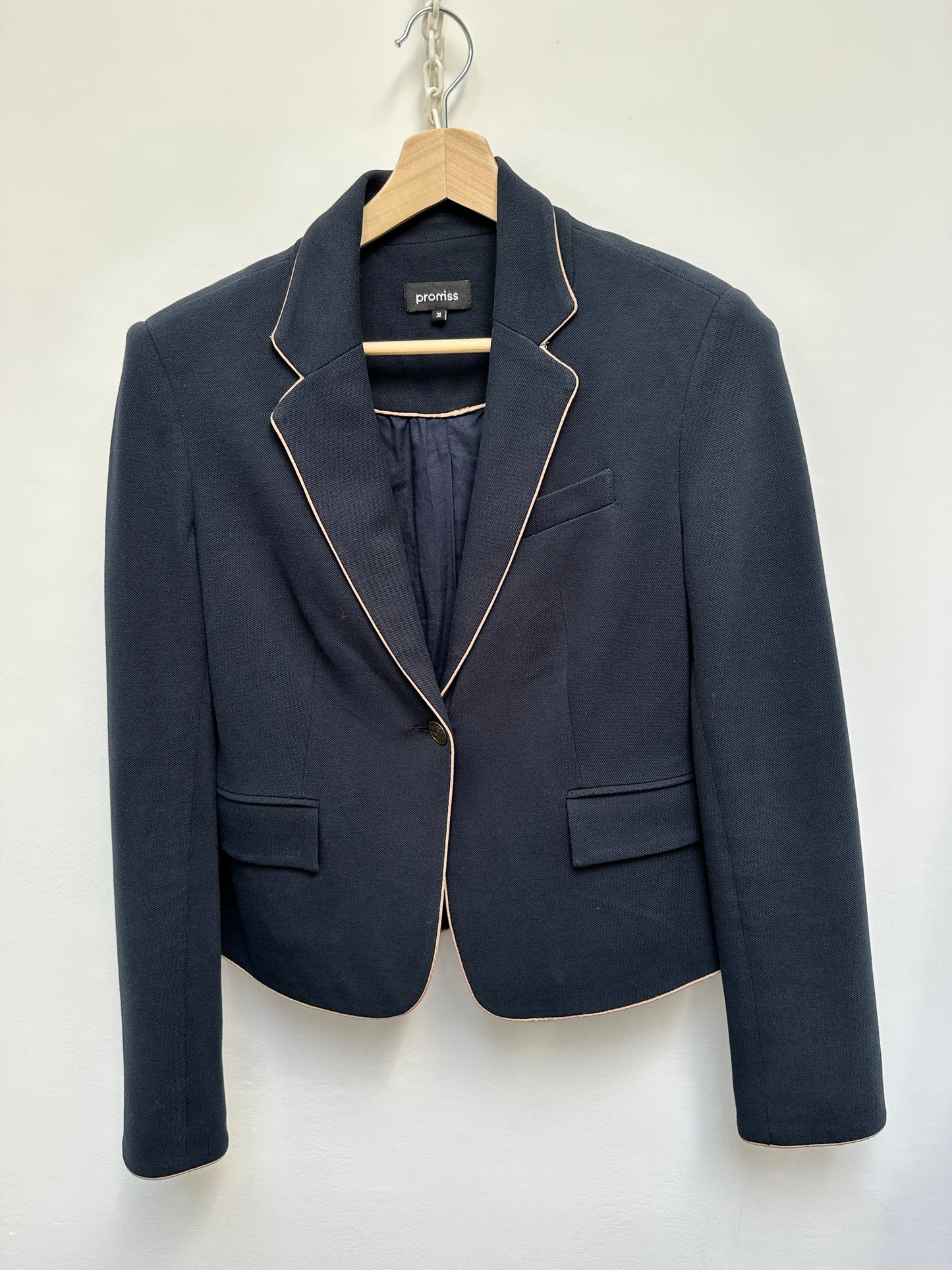 Promiss blauw colbert maat 38