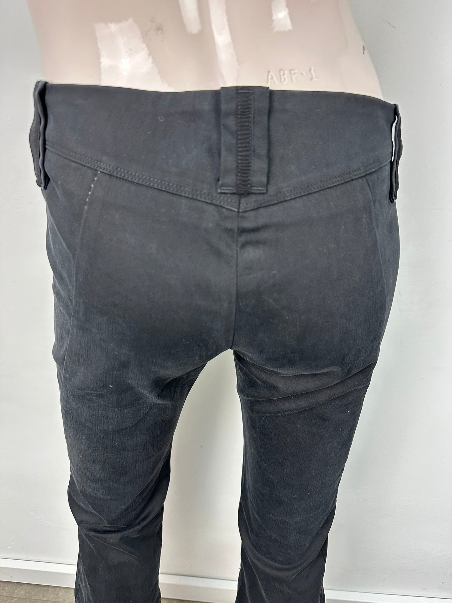 Marithé et François Girbaud cropped broek met ruches maat M