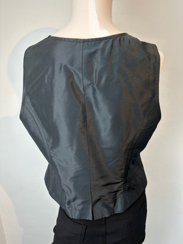 Erny van Reijmersdal zwart gilet maat 40