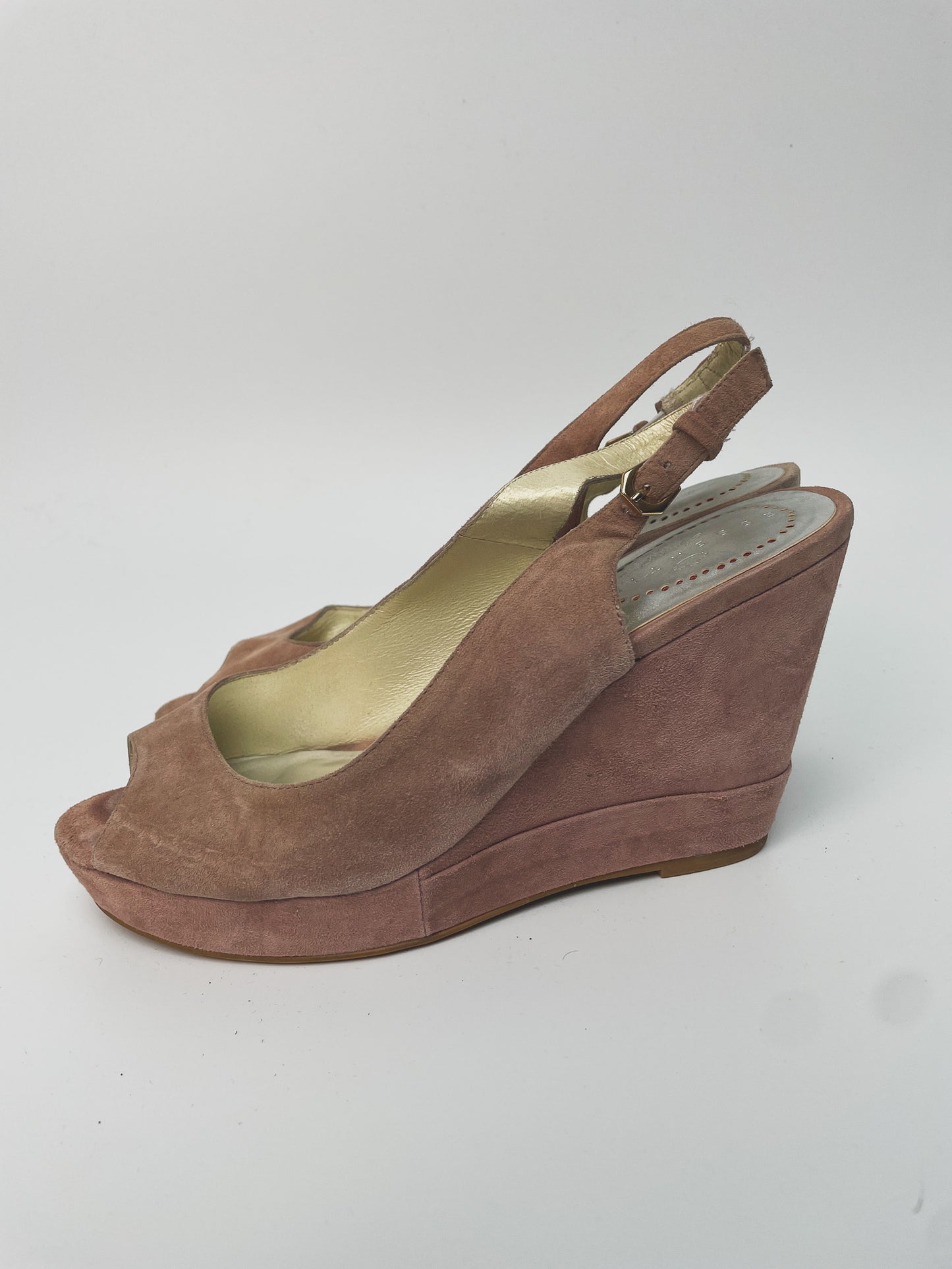 Essentiel Antwerp roze sleehak sandalen maat 38