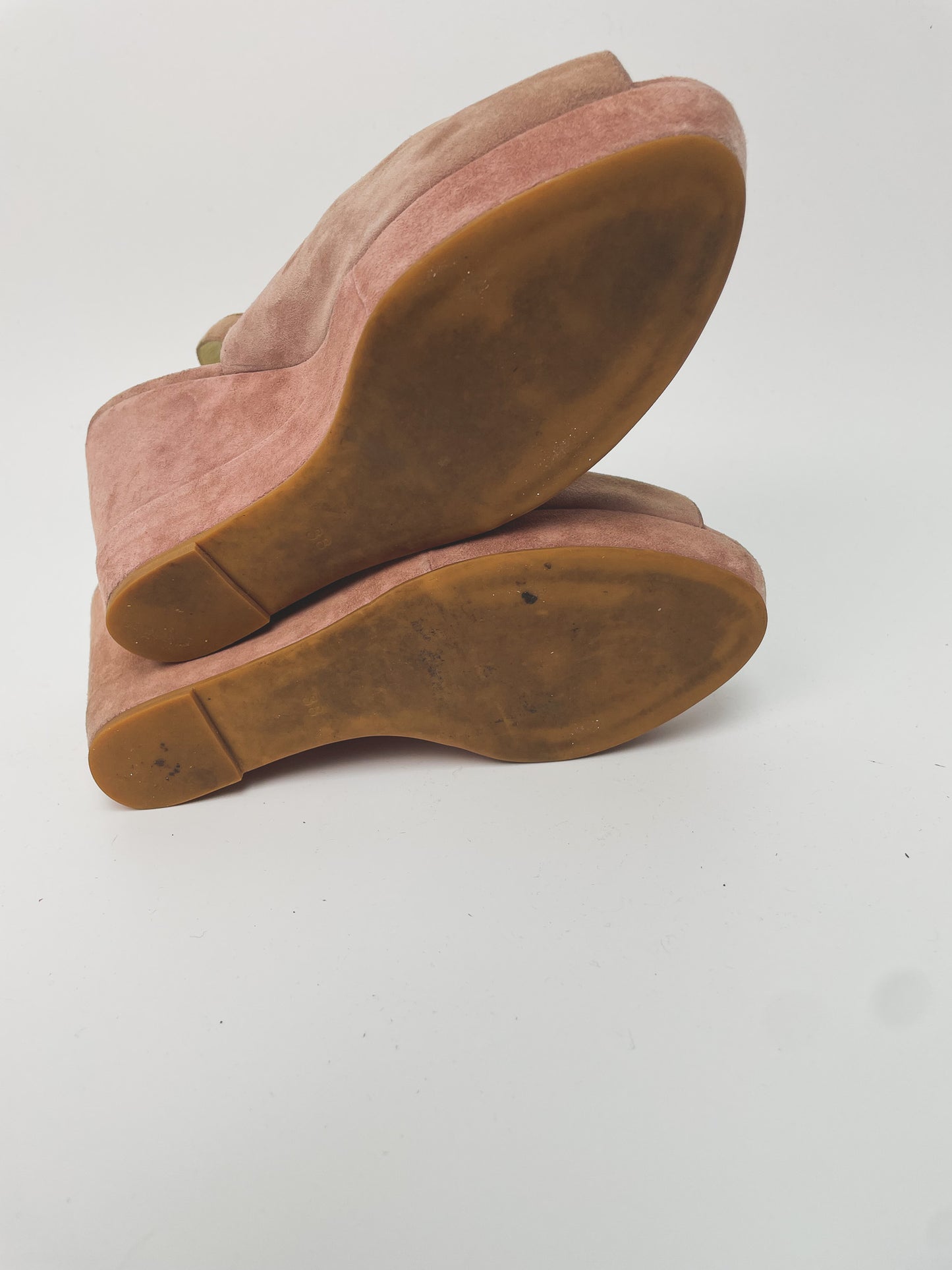 Essentiel Antwerp roze sleehak sandalen maat 38