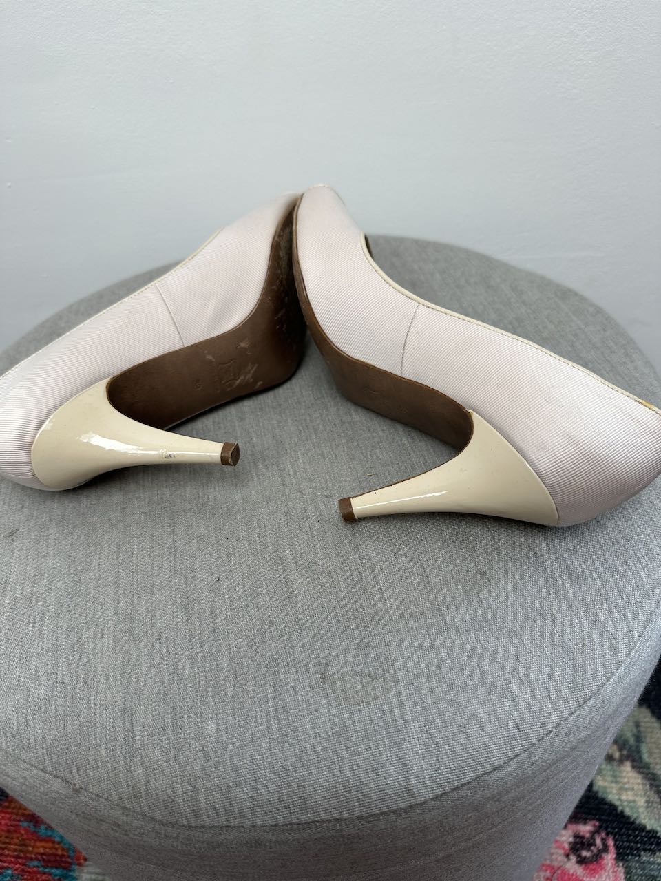 Paule Ka nude pumps met peeptoe maat 39
