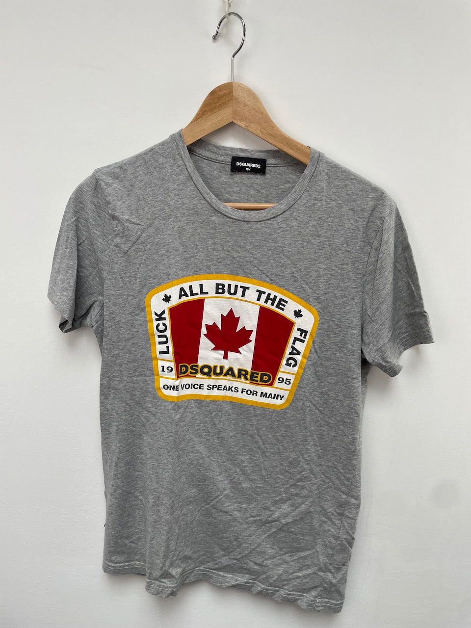 DSquared2 grijs t-shirt maat 16 unisex