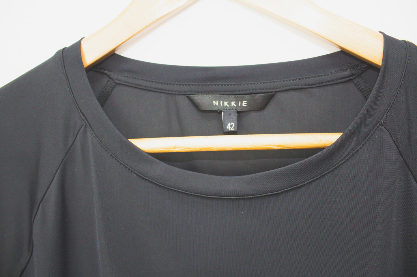 Nikkie zwart shirt met print maat 42
