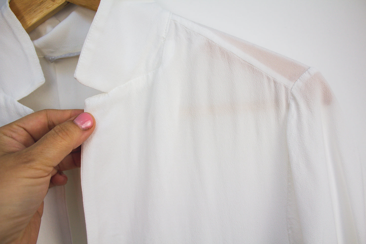 Yaya witte blouse met korte mouw maat 38