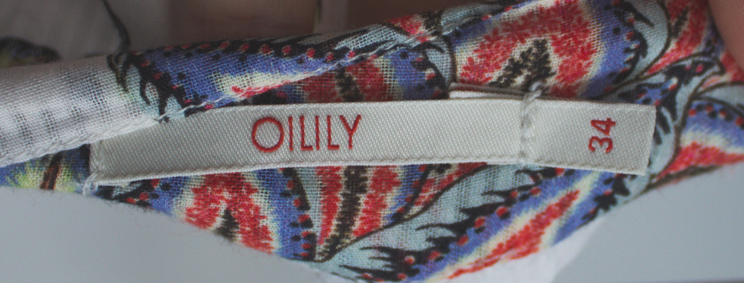 Oilily gebloemde rok maat 34