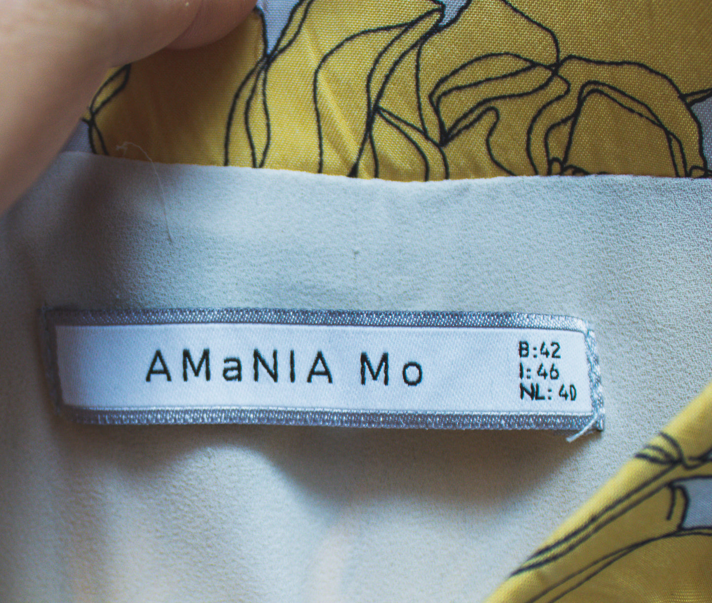 Amania Mo rok met print maat 42