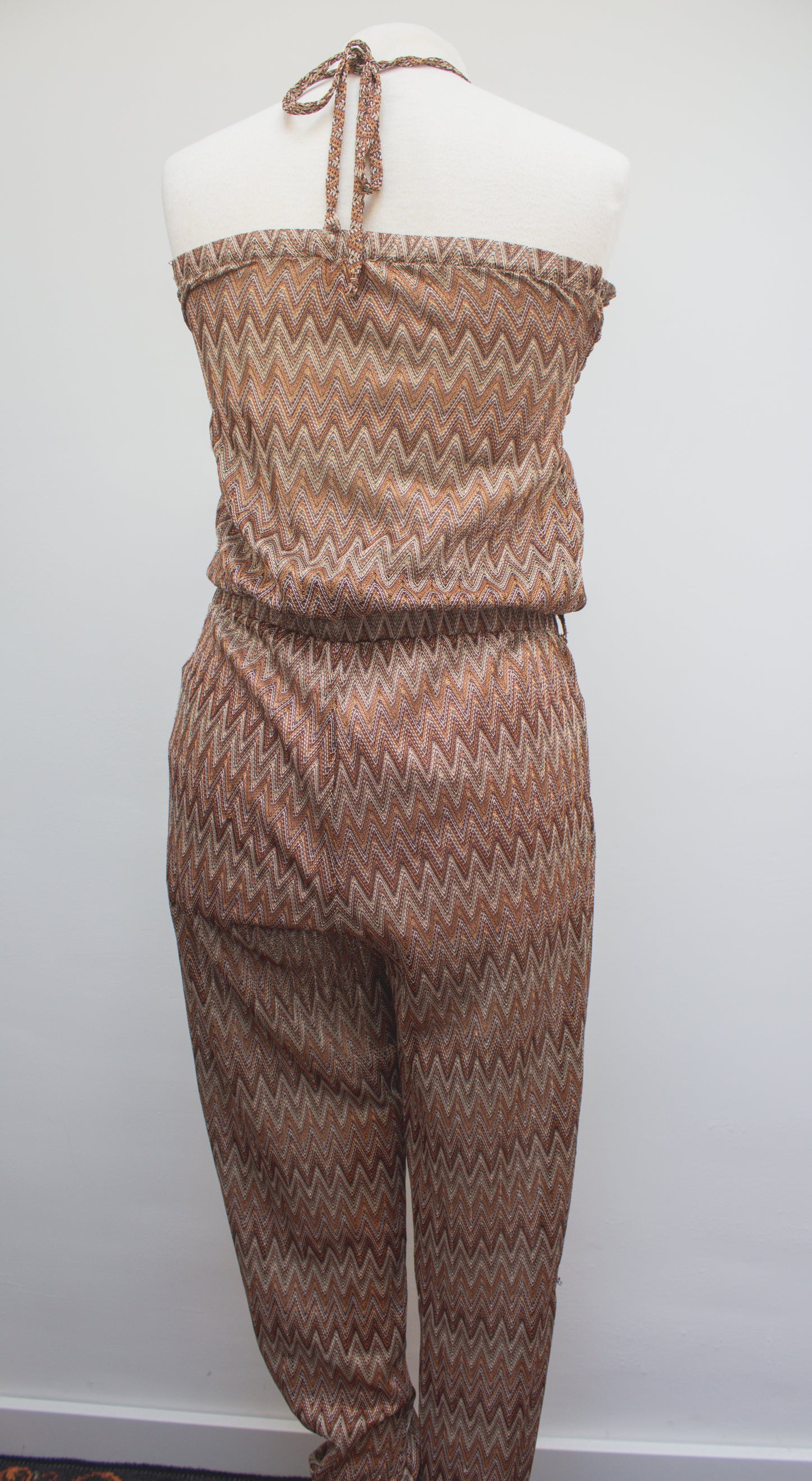 Ambika bruine jumpsuit maat L
