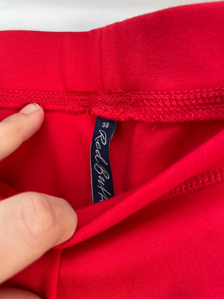 Red Button rode travelbroek maat 38