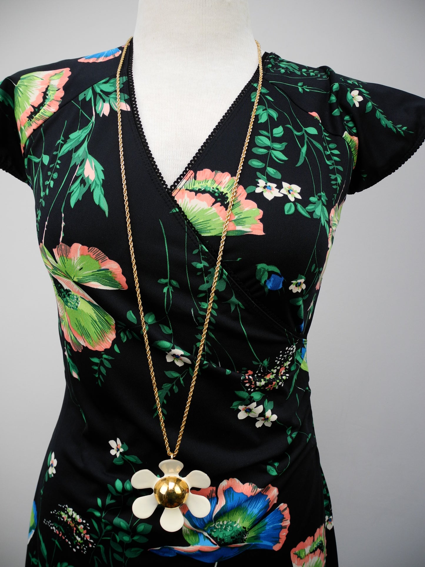 Moschino Ketting met bloem