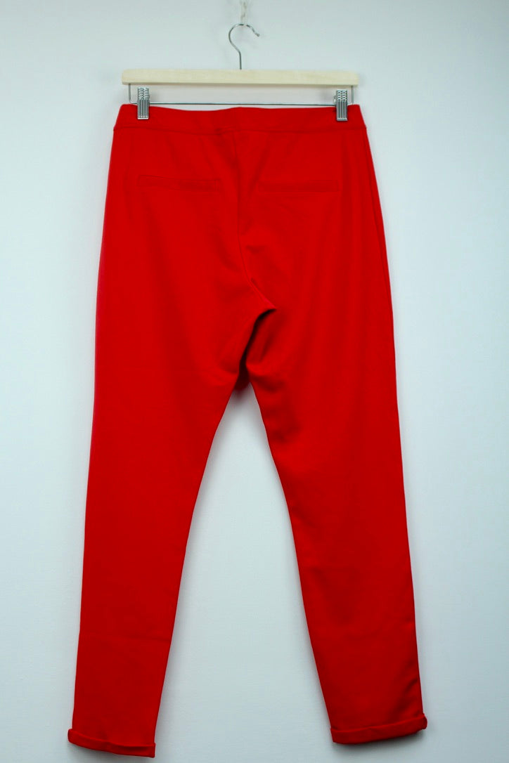 Red Button rode travelbroek maat 38