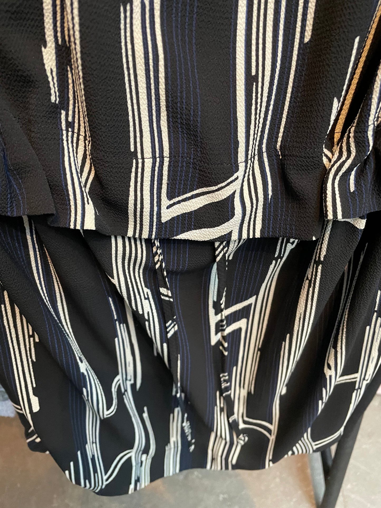Modström gestreept jurkje maat XS