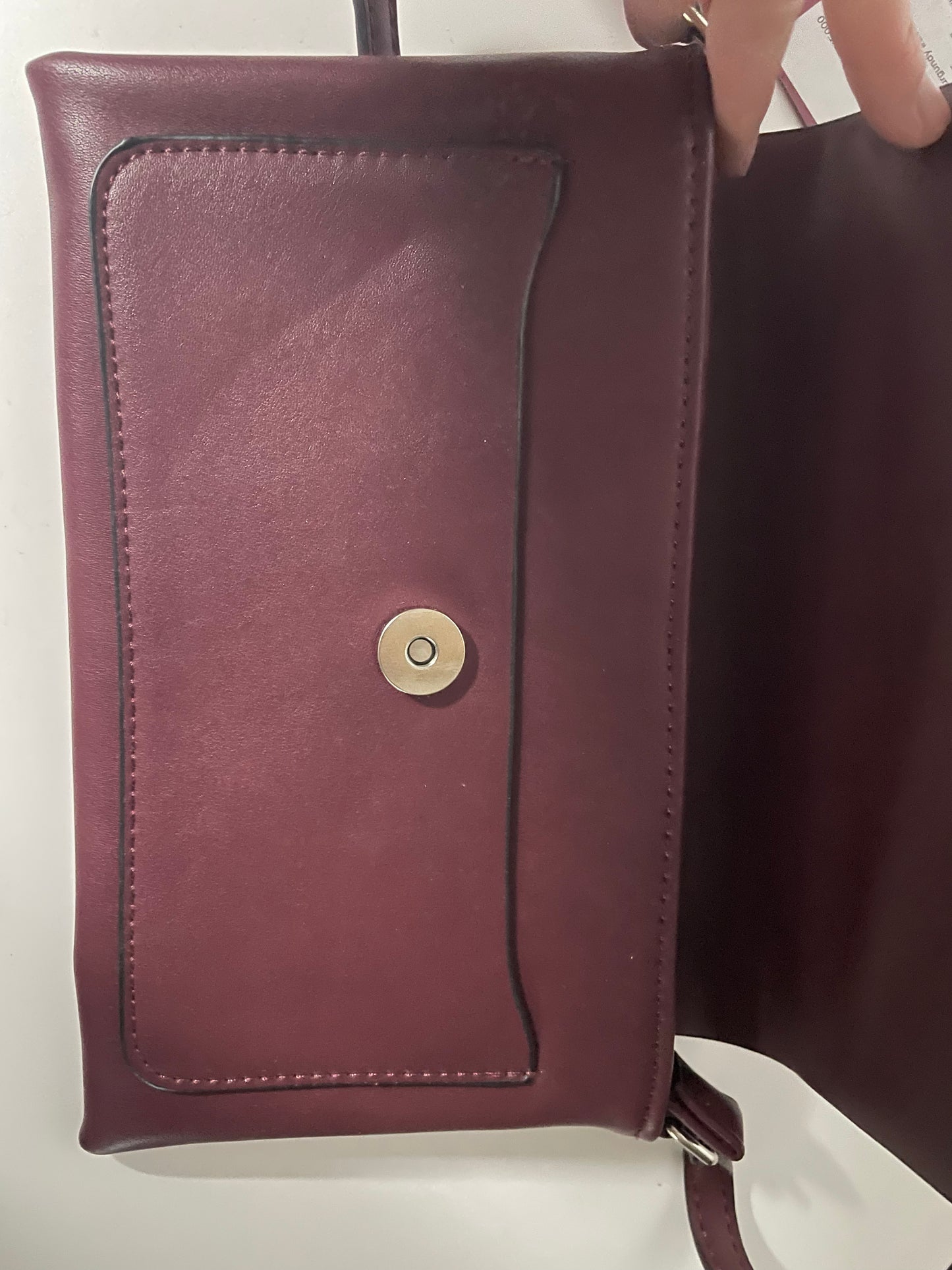 Even & Odd nieuwe crossbody tas bordeaux