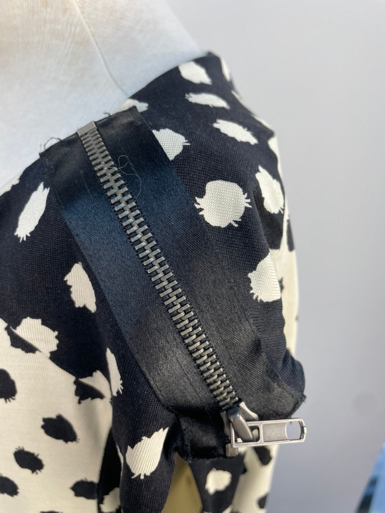 Diane von Furstenberg jurk polkadot maat 8