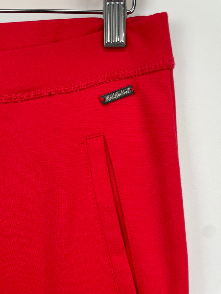 Red Button rode travelbroek maat 38