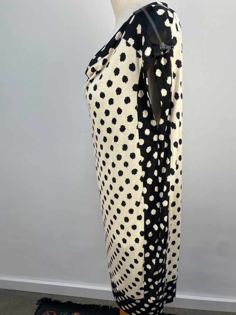 Diane von Furstenberg jurk polkadot maat 8