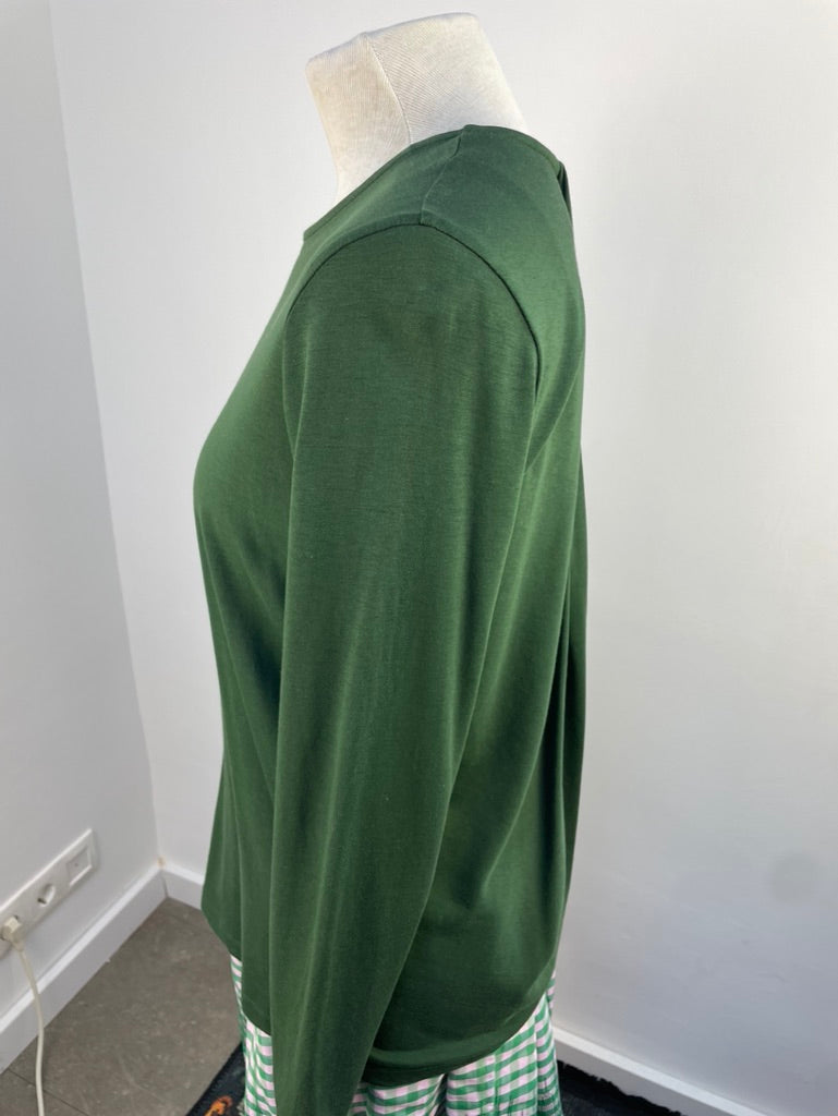 &Other Stories groene longsleeve maat 36