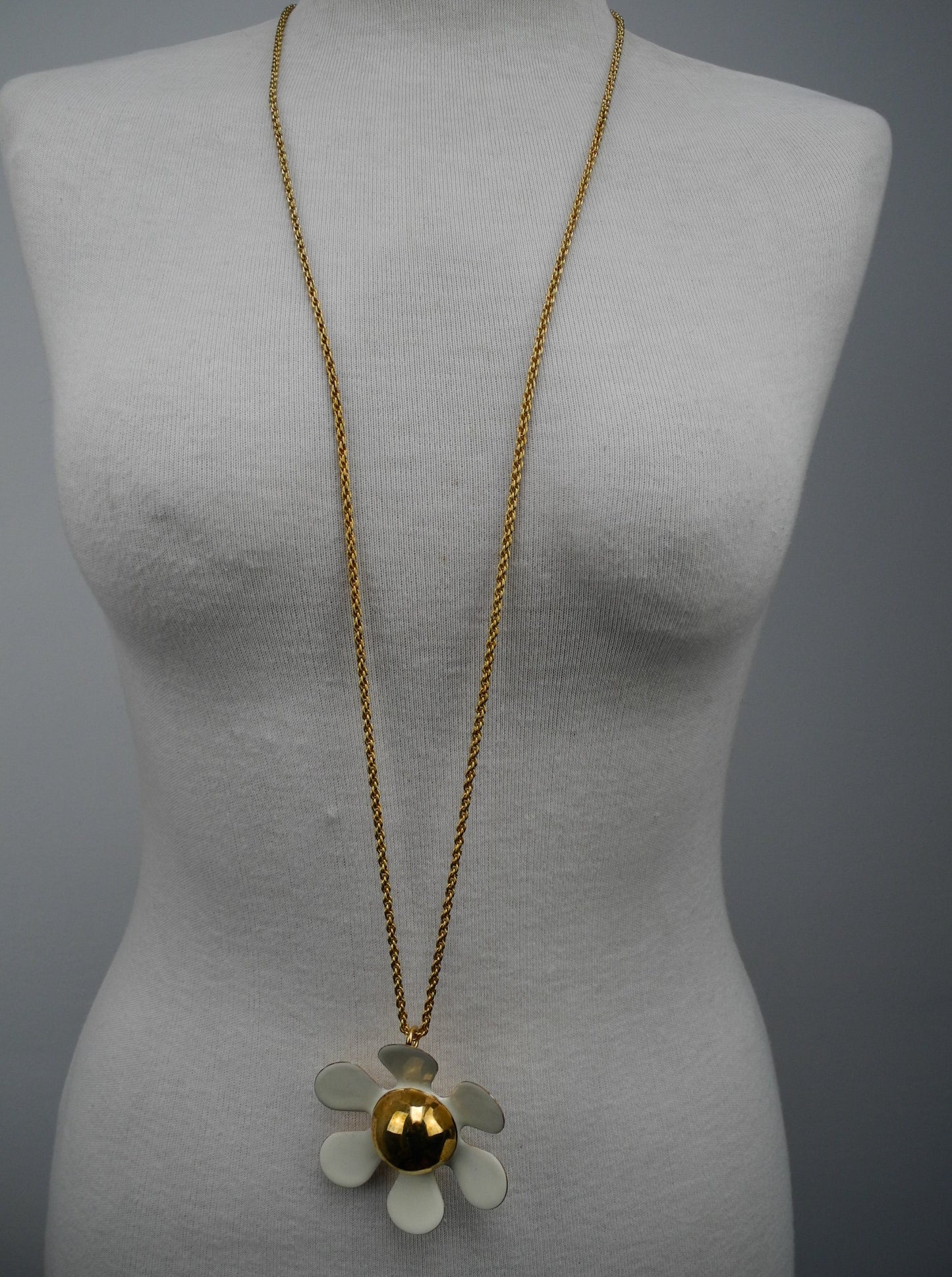 Moschino Ketting met bloem
