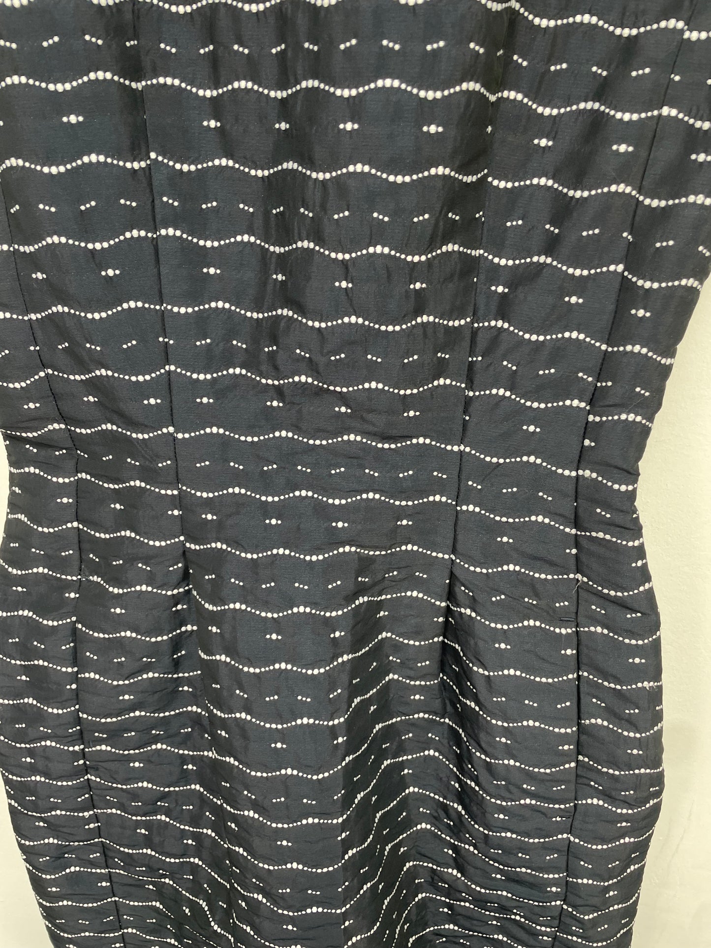 Vanilia navy jurk maat 34