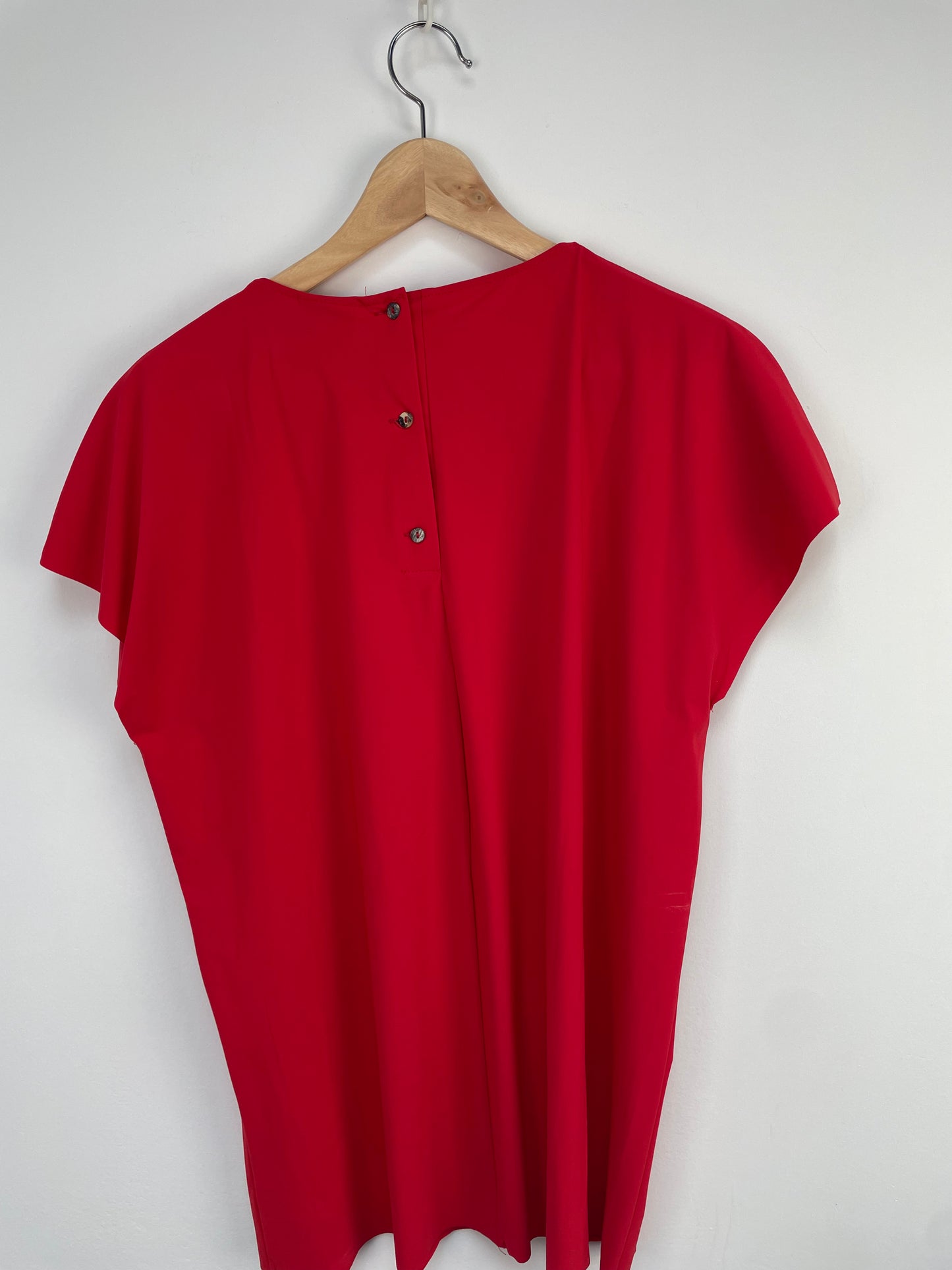 Bellamy t-shirt travelstof rood maat M