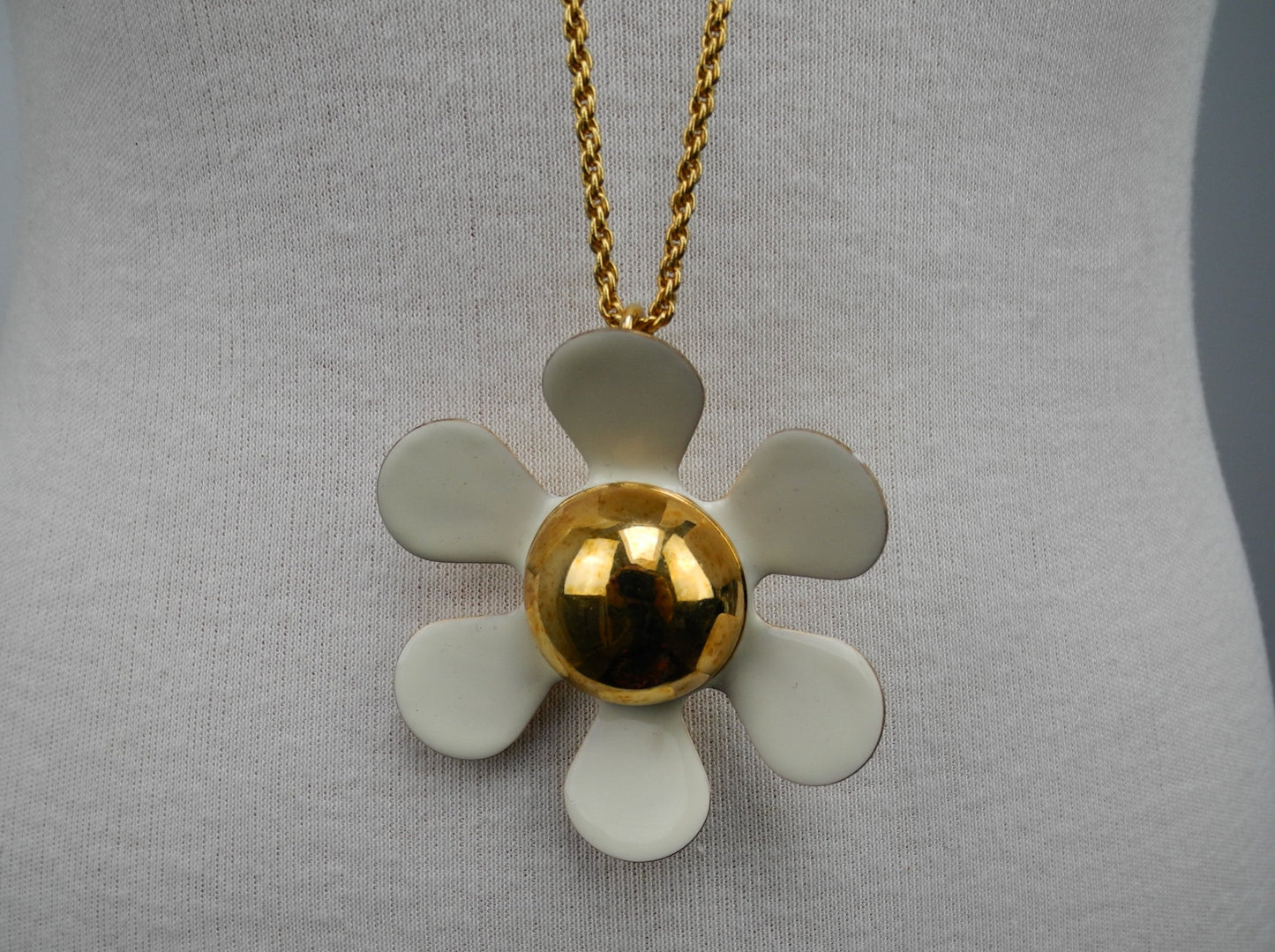 Moschino Ketting met bloem