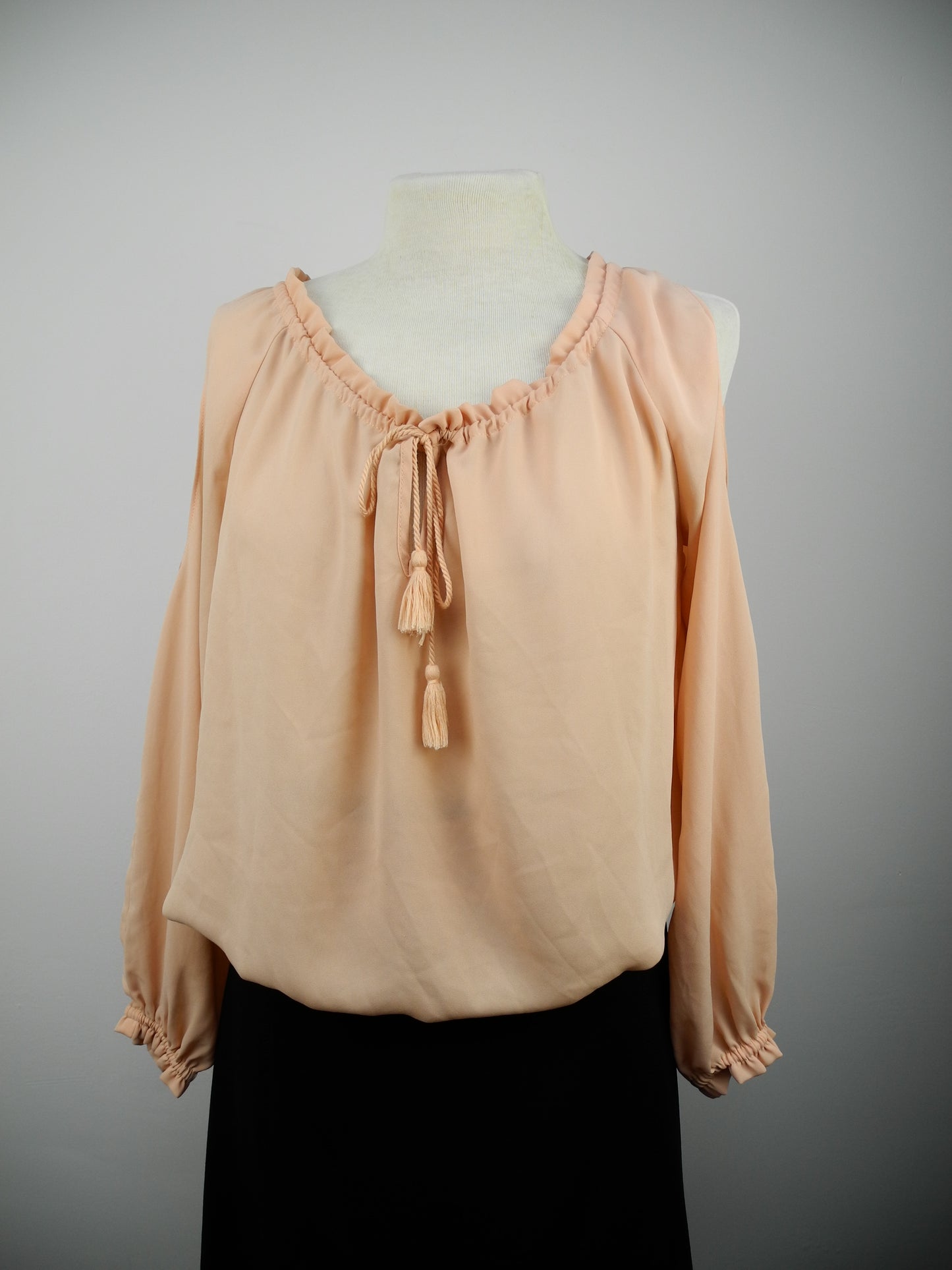 Esqualo roze top met cutouts maat 36