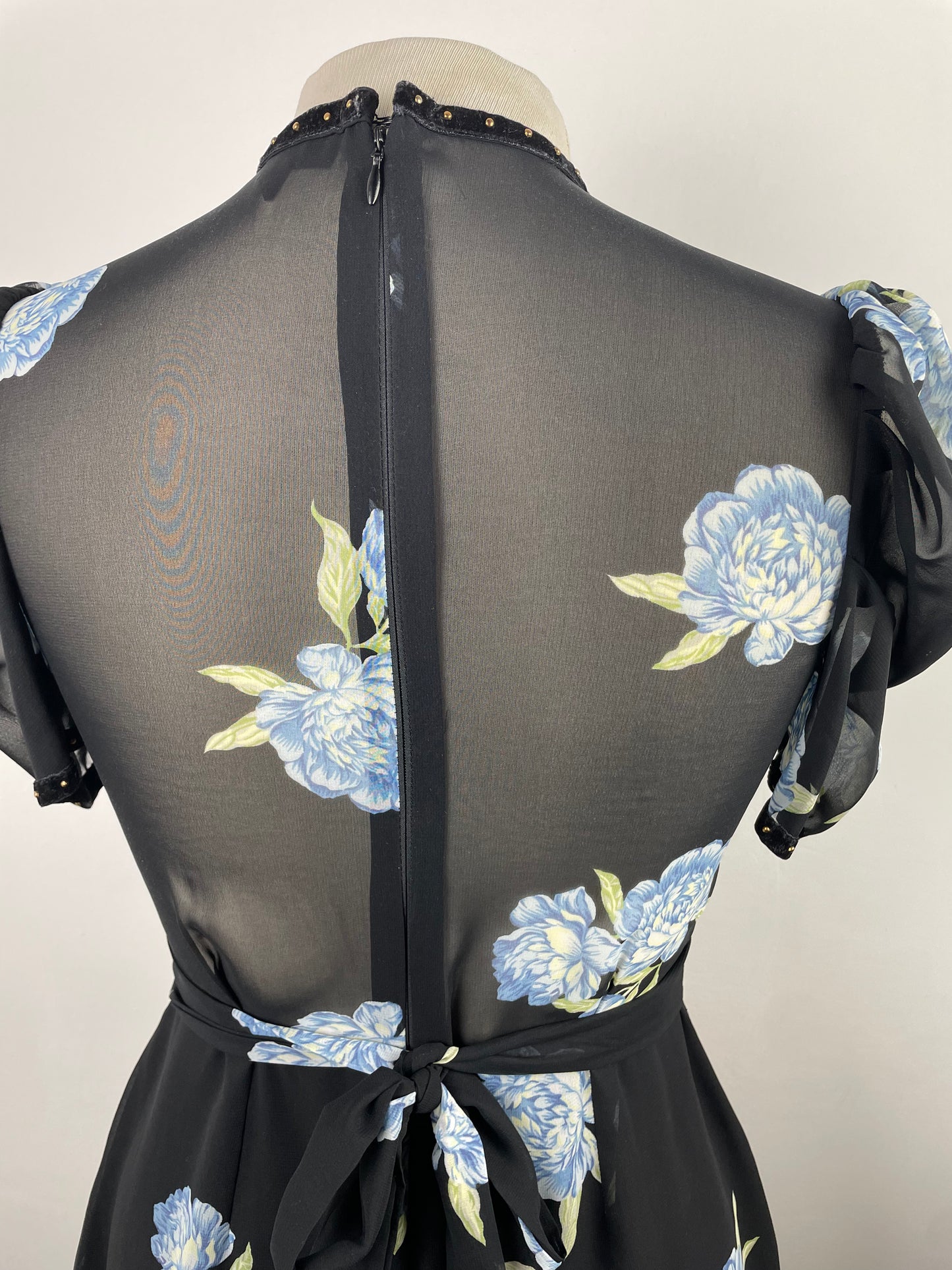 Topshop floral jurkje maat 34