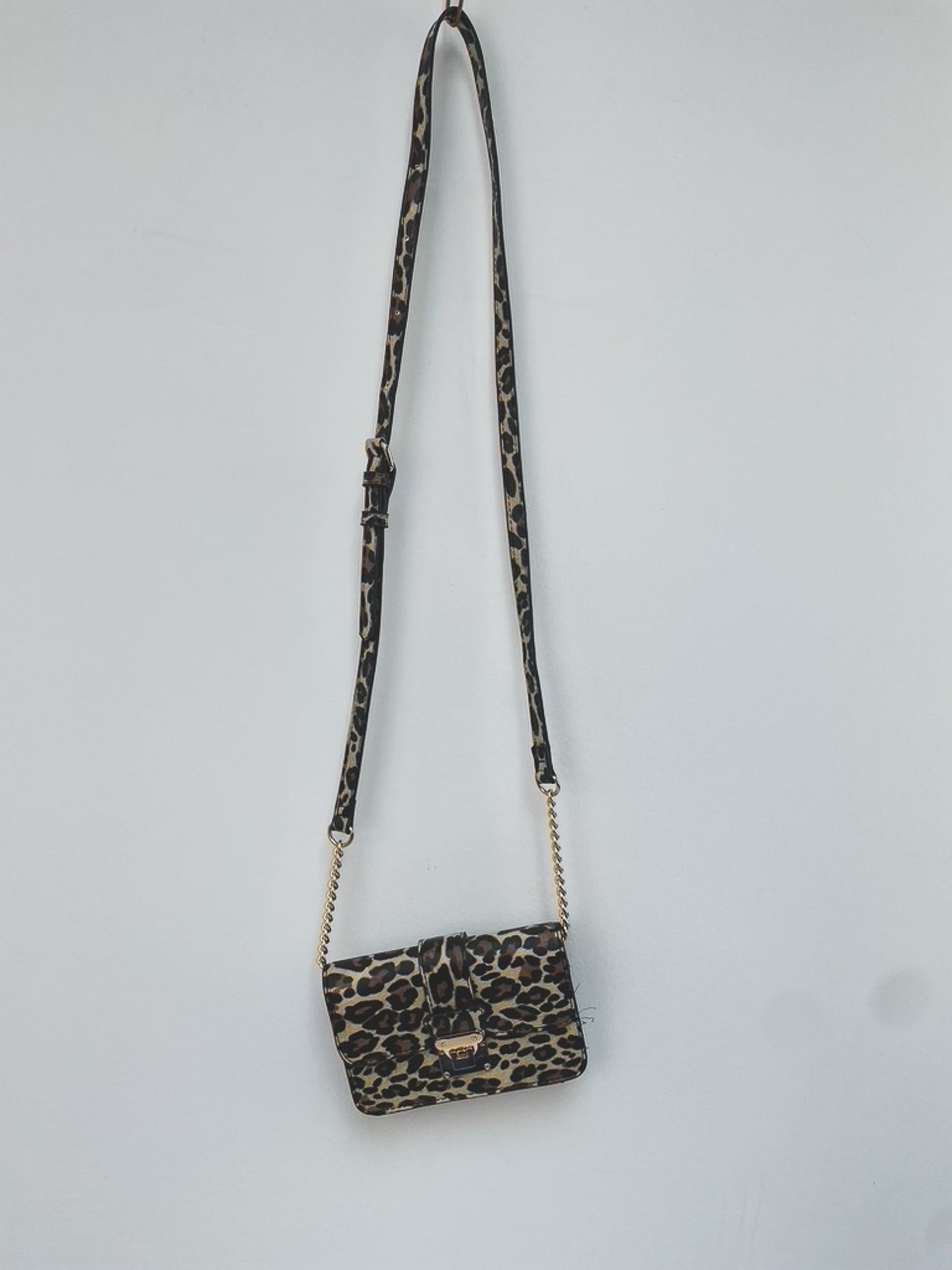 Accessorize mini luipaard crossbody tasje