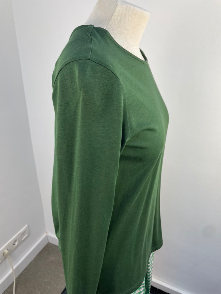 &Other Stories groene longsleeve maat 36