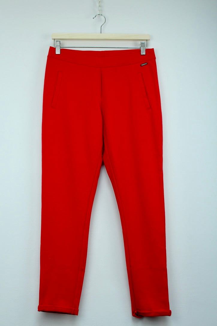 Red Button rode travelbroek maat 38