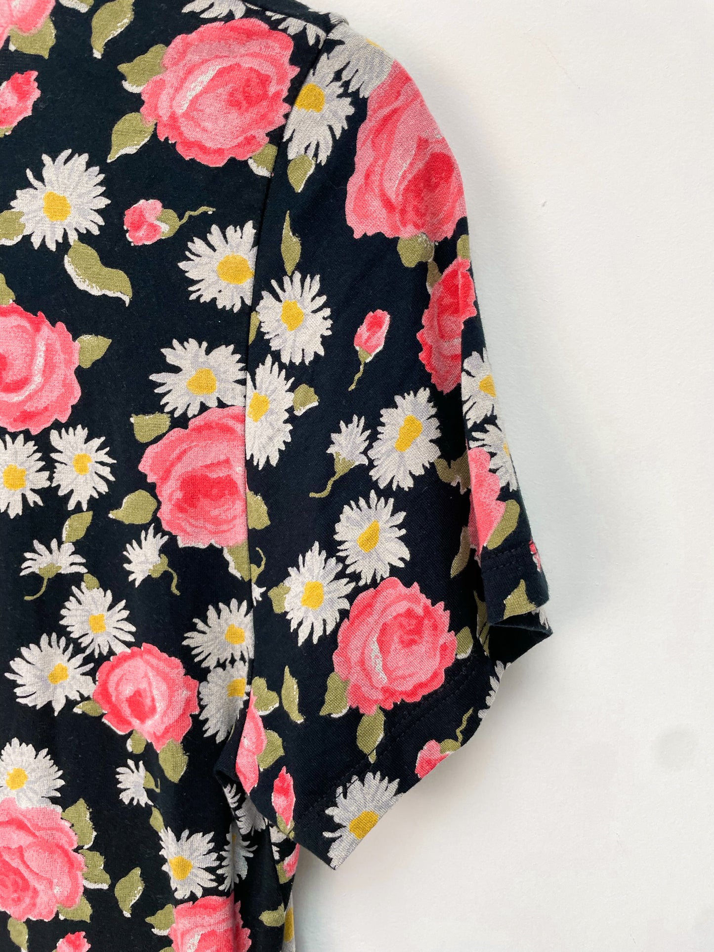 King Louie overslag top met bloemen maat L