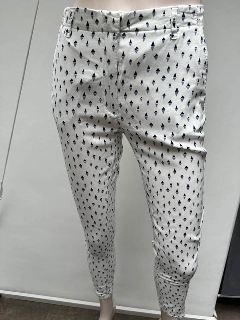 Gaastra witte broek met print maat XS