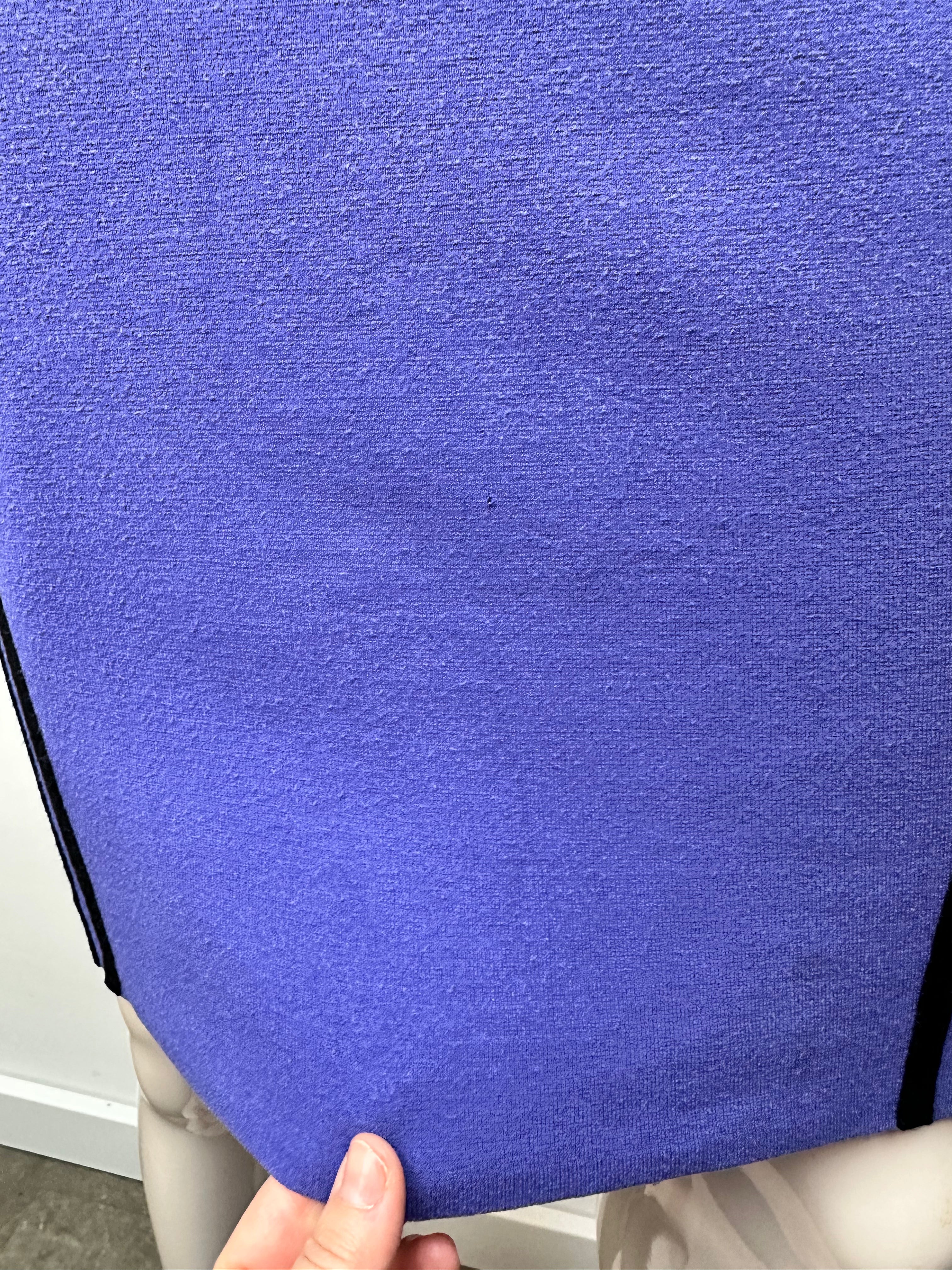 Marc Cain bodycon jurk zwart/paars maat M