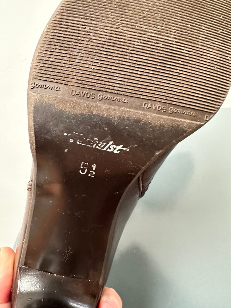 Verhulst enkellaarsjes maat 38,5 bruin