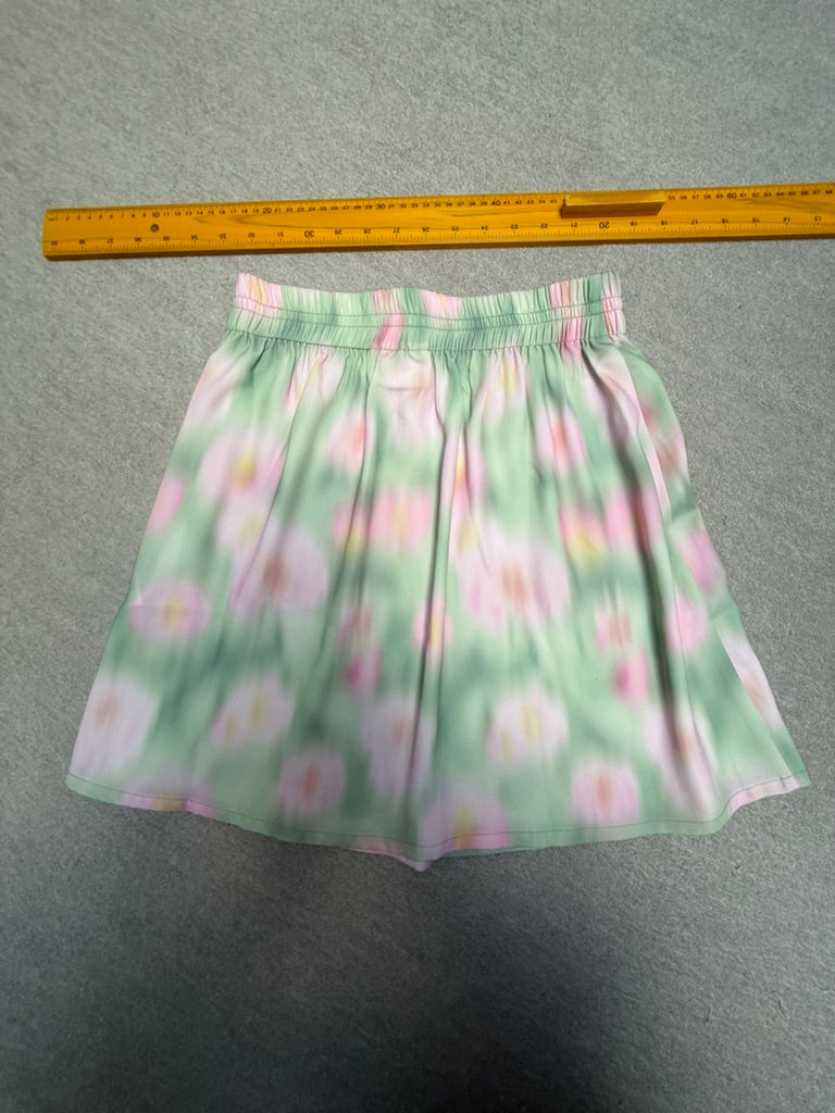 Another-Label - Rok - bloemenprint, elastische tailleband, soepelvallend - S