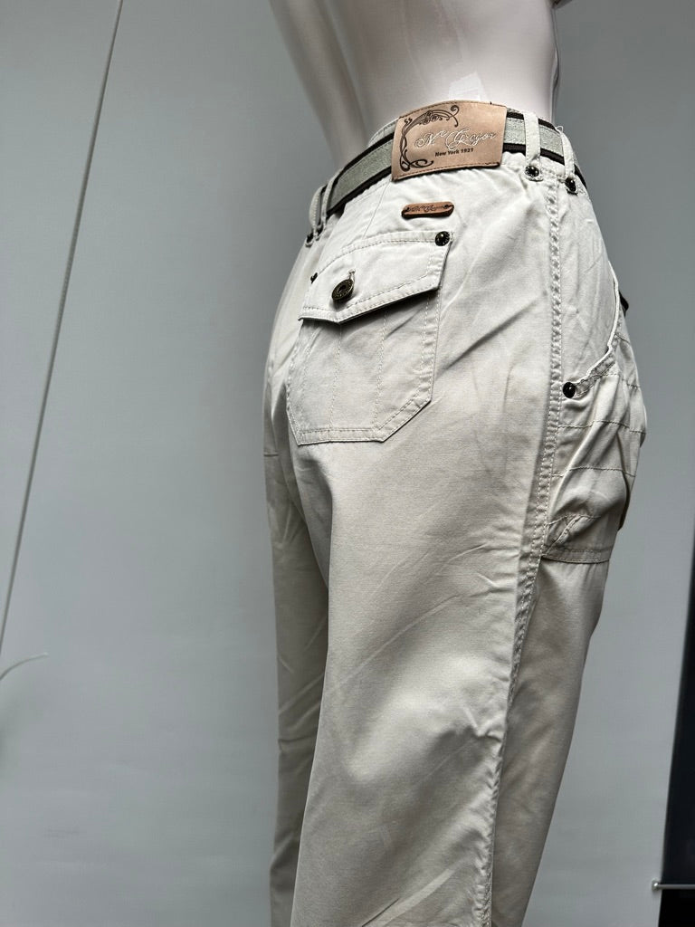 McGregor beige broek met rechte pijp maat 42