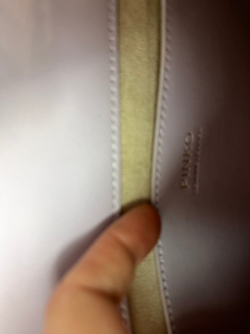 Pinko Classic Love Bag lila schoudertas