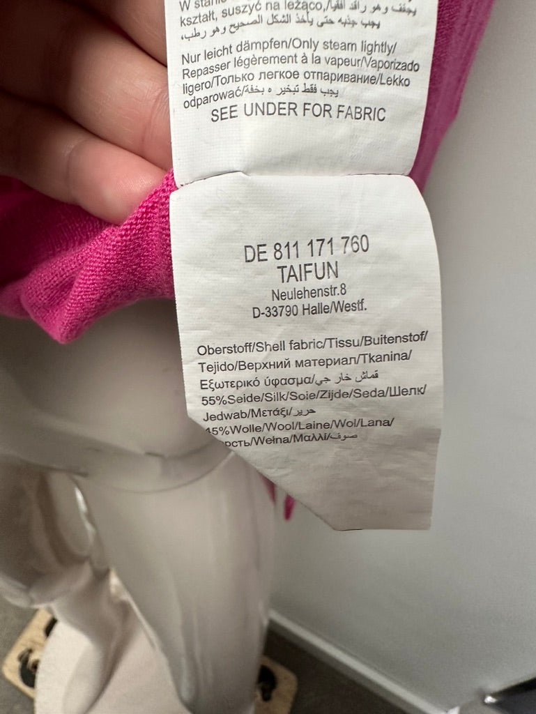 Taifun Vest maat 40 roze