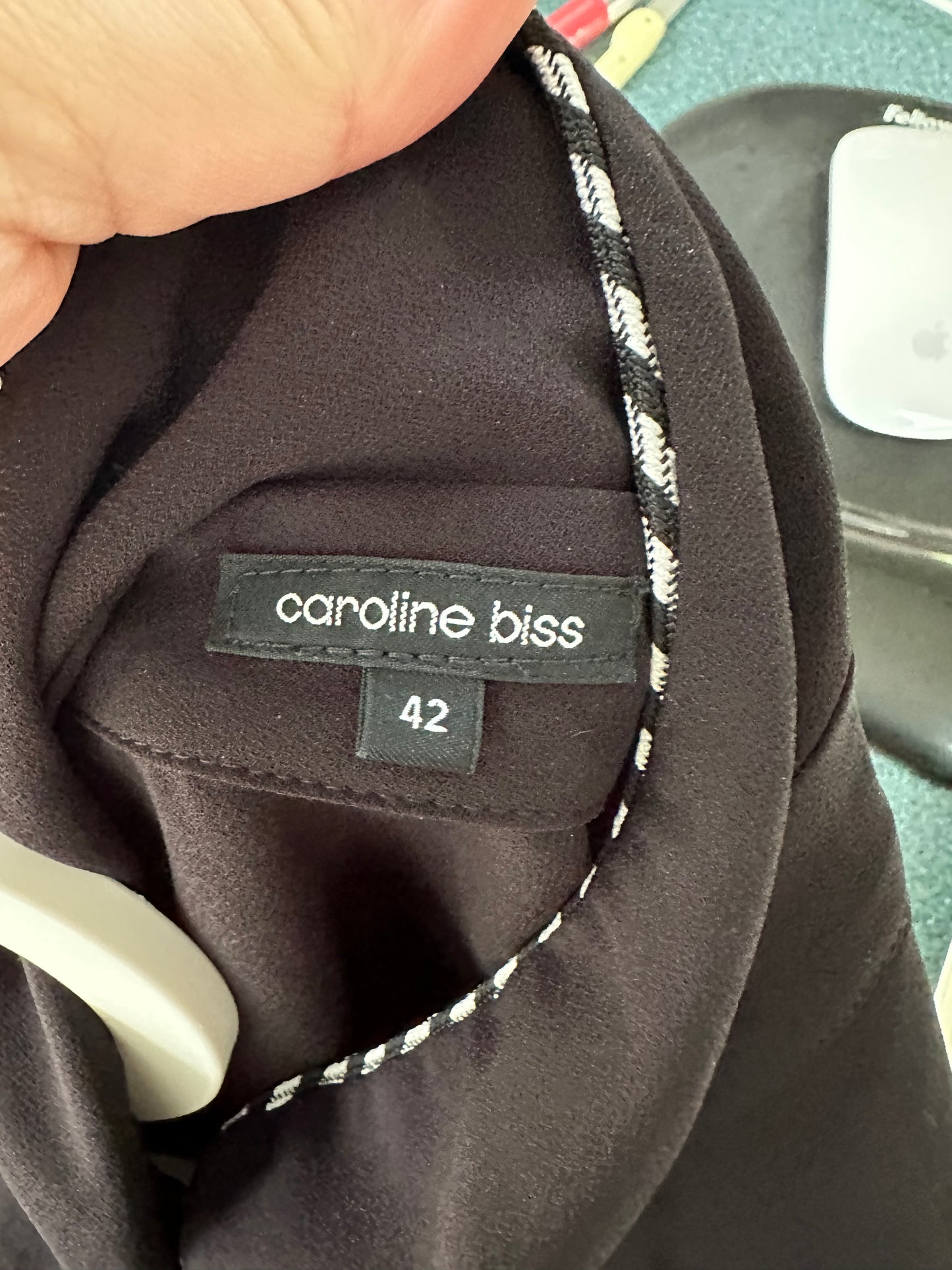 Caroline Biss zwarte blouse maat 42
