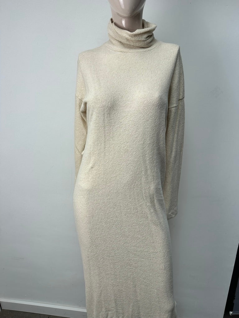 PENN& INK NY - Jurk - crème, col, midi-lengte - S